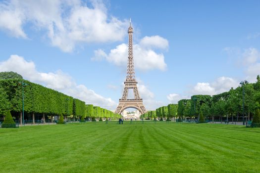 Eiffel Tower, Iconic of Paris, France.