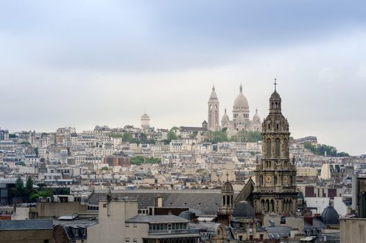 Basilica sacre coeur in Montmartre, Paris, France