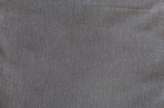 Close up of dark grey jeans texture for background