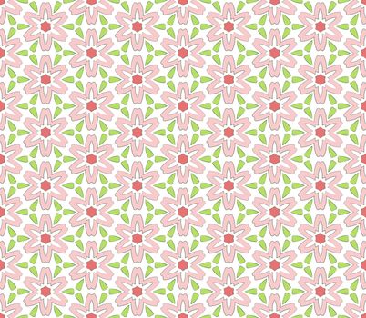 abstract background or textile flower spring pattern