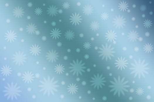 Snow pattern bokeh background