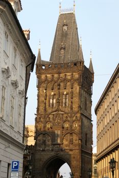 Tower in Prague old city