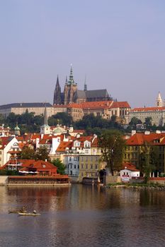 A view to prague castle - beautiful site in europe