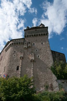 Romantic castle in french haut savoie near Annecy lake