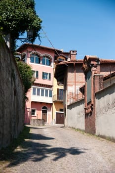 Historic pinerolo architecture italy old city