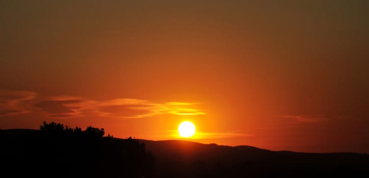 Sunset in Alberta.

A beautiful and peaceful scene as the sun sets in Alberta, Canada.