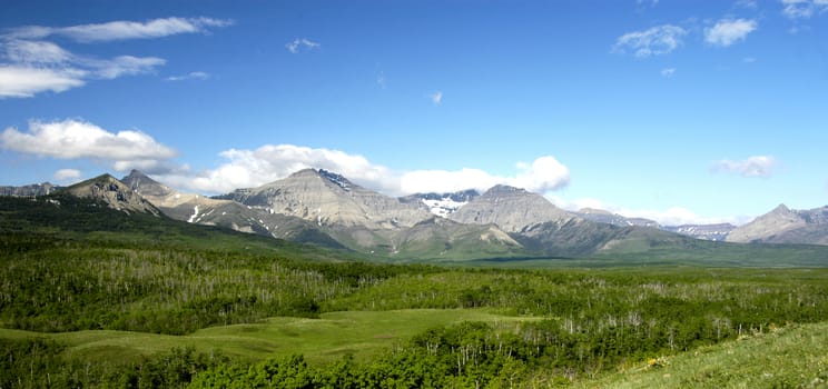                                 

Views of the awesome majesty of the Canadian Rockie mountains.