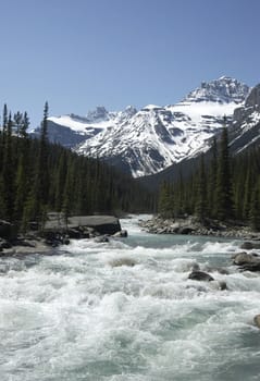                                 

Views of the awesome majesty of the Canadian Rockie mountains.