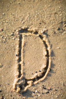 alphabet on natural background, more in this number series
