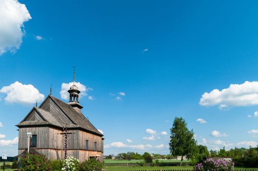 historic architecture of the building on a bright sunny day