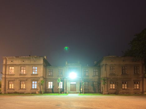 historic architecture of the building on a bright sunny day
