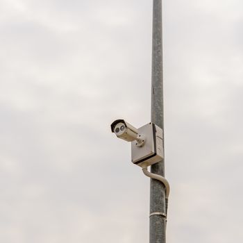 closed circuit camera for security surveillance.