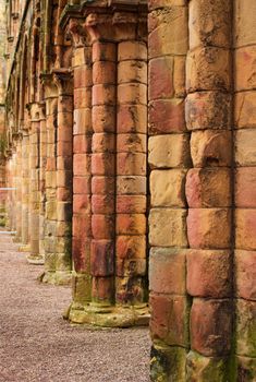 Jedburgh old abbey architecture of scotland heritage
