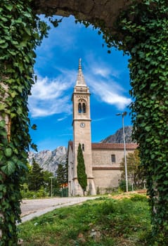 The Catholic Church Saint Eustace, the Bay Of Kotor 