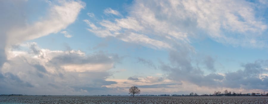 blue sky, natural clouds, nature series
