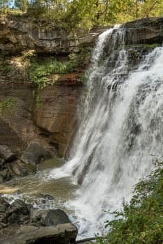 Brandywine Falls Gorge waterfall