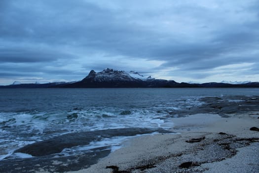 views Arctic landscape