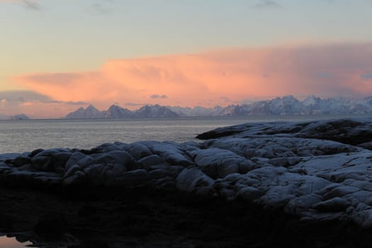 views Arctic landscape