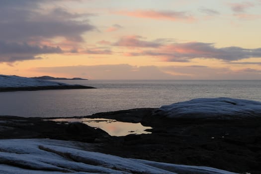 views Arctic landscape