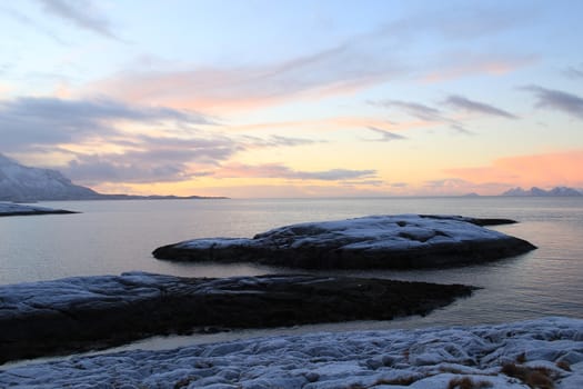views Arctic landscape