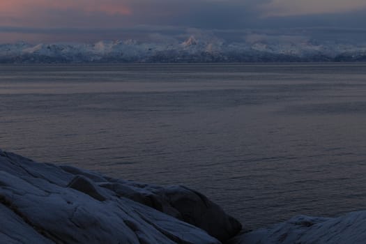 views Arctic landscape