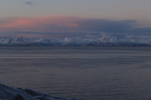 views Arctic landscape