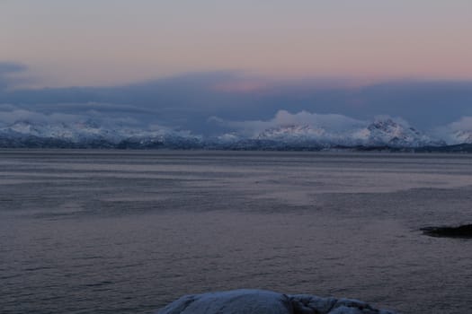 views Arctic landscape