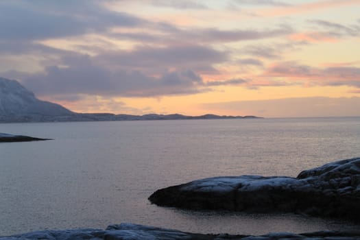 views Arctic landscape