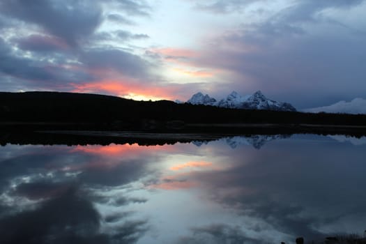 views Arctic landscape
