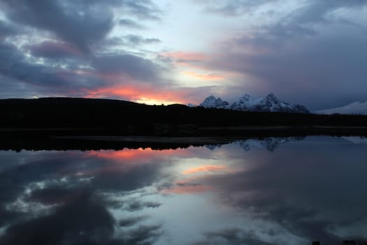 views Arctic landscape