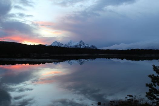 views Arctic landscape