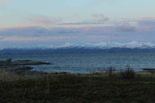 views Arctic landscape