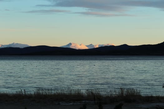 views Arctic landscape