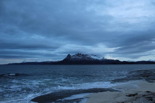 views Arctic landscape