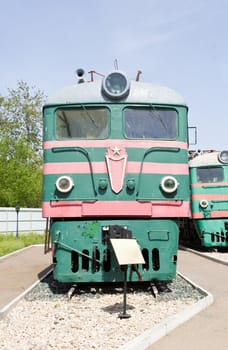 Photo of Russian rail road locomotive in Samara