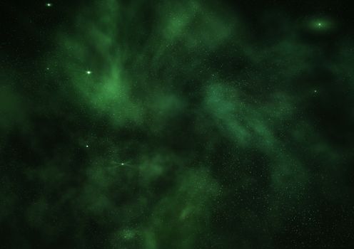 Far being shone nebula and star field against space. "Elements of this image furnished by NASA".
