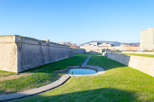 Citadel of Pamplona constructed between XV and XVI centuries  as a defensive structure