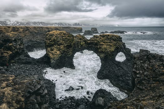 Photograph of a seascape in Iceland