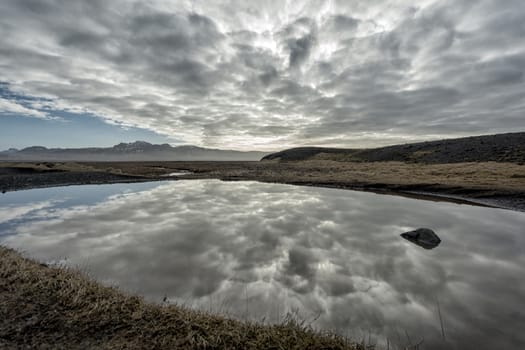 Photograph of a seascape in Iceland