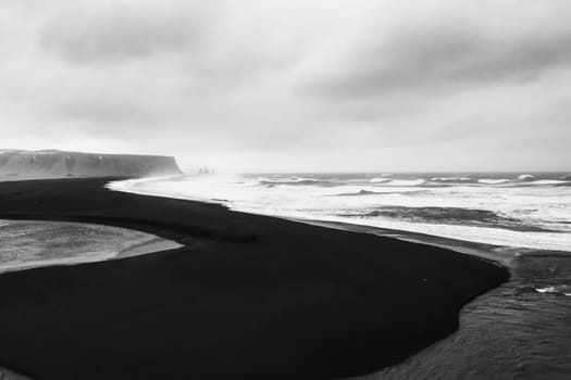 Photograph of a seascape in Iceland