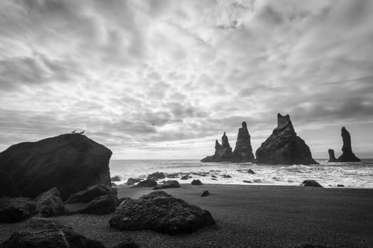 Photograph of a seascape in Iceland