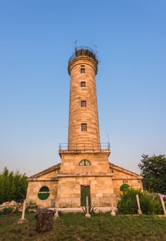 Savudrija Lighthouse, the Most Western Point of the Balkans Peninsula and the Oldest Lighthouse in Croatia (Built 1818)