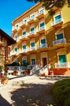 Sorrento, Italy - November 7, 2013: Sorrento is one of the towns of the Amalfi Coast,expensive and most beautiful European resort.