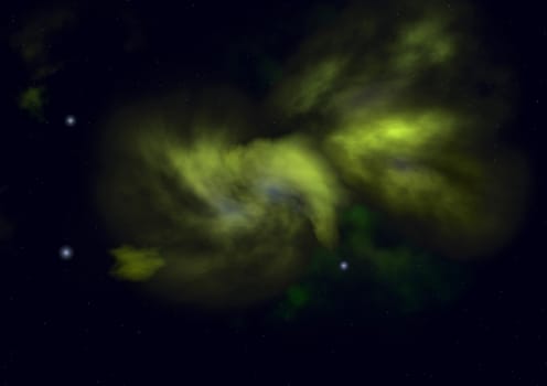 Small part of an infinite star field of space in the Universe. "Elements of this image furnished by NASA".