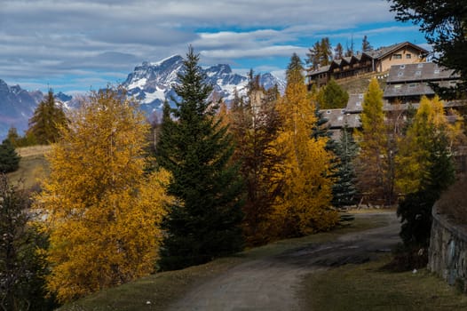 pila,val d'aoste,italy