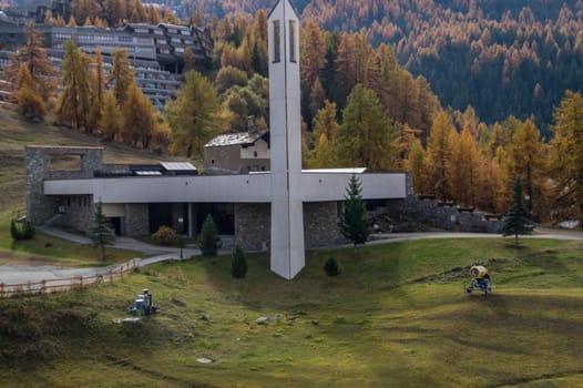 pila,val d'aoste,italy