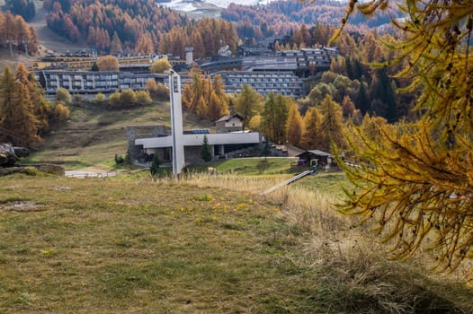 pila,val d'aoste,italy