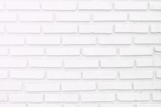 White misty brick wall for background or texture, lighting  left side