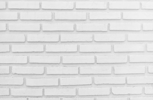 White misty brick wall for background or texture, lighting right side
