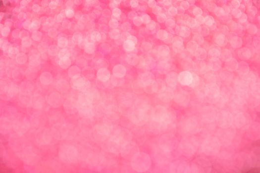 Pink festive glitter tender bright magic light circles abstract blur effect background